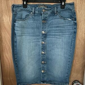 Torrid Blue Denim Skirt